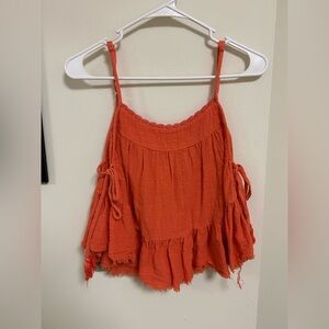 Aerie Boho Tassel Tie Side Cami